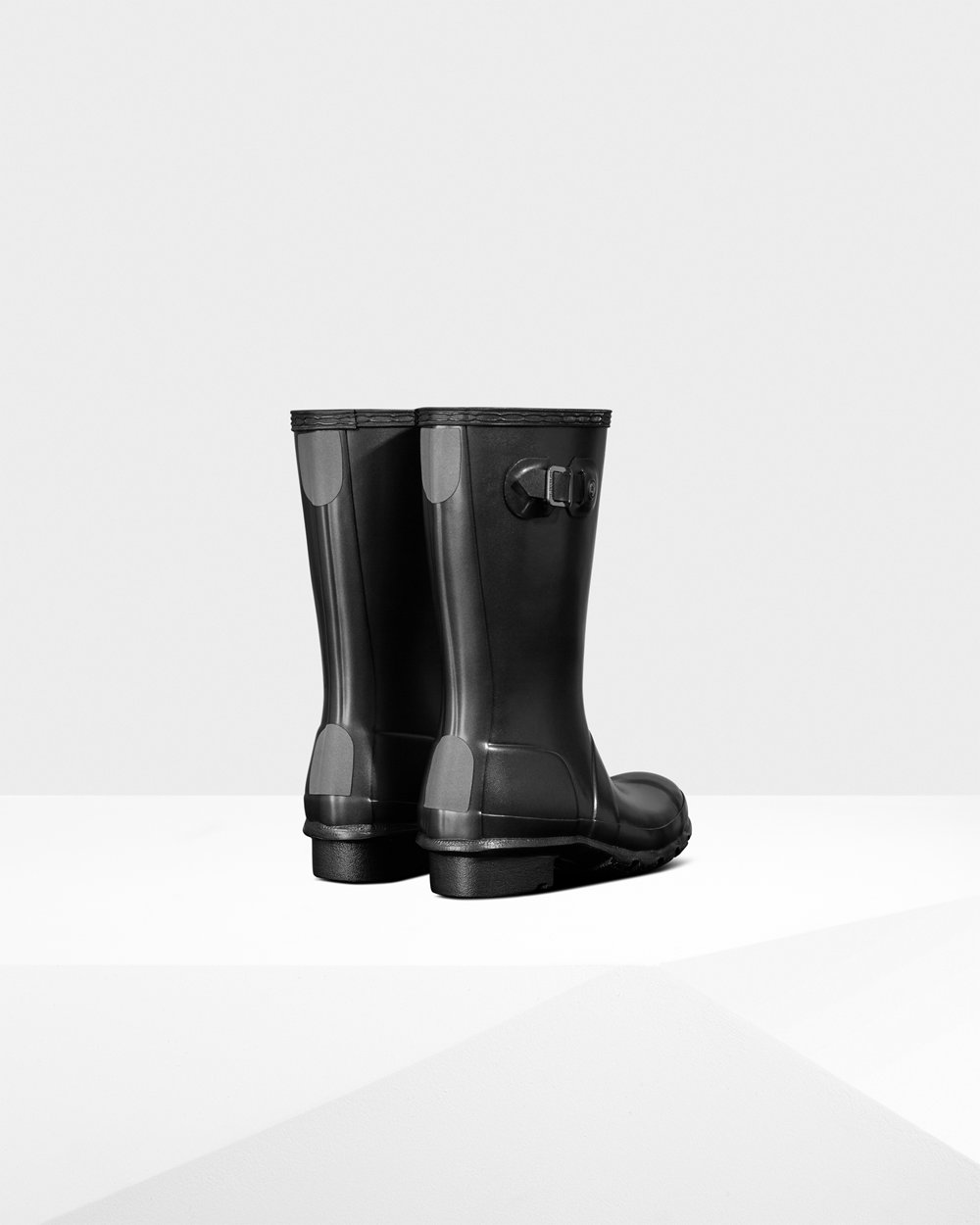 Hunter Original Big Pearlized Rain Boots - For Sale Cheap Kids Black - NTQIZJ586